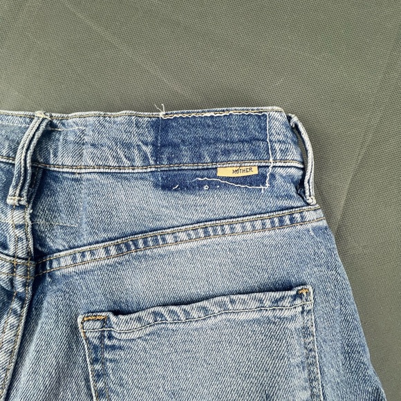NWT MOTHER The Lasso Sneak High Rise Jeans in Sow Surreal Sz 28 - Picture 7 of 14